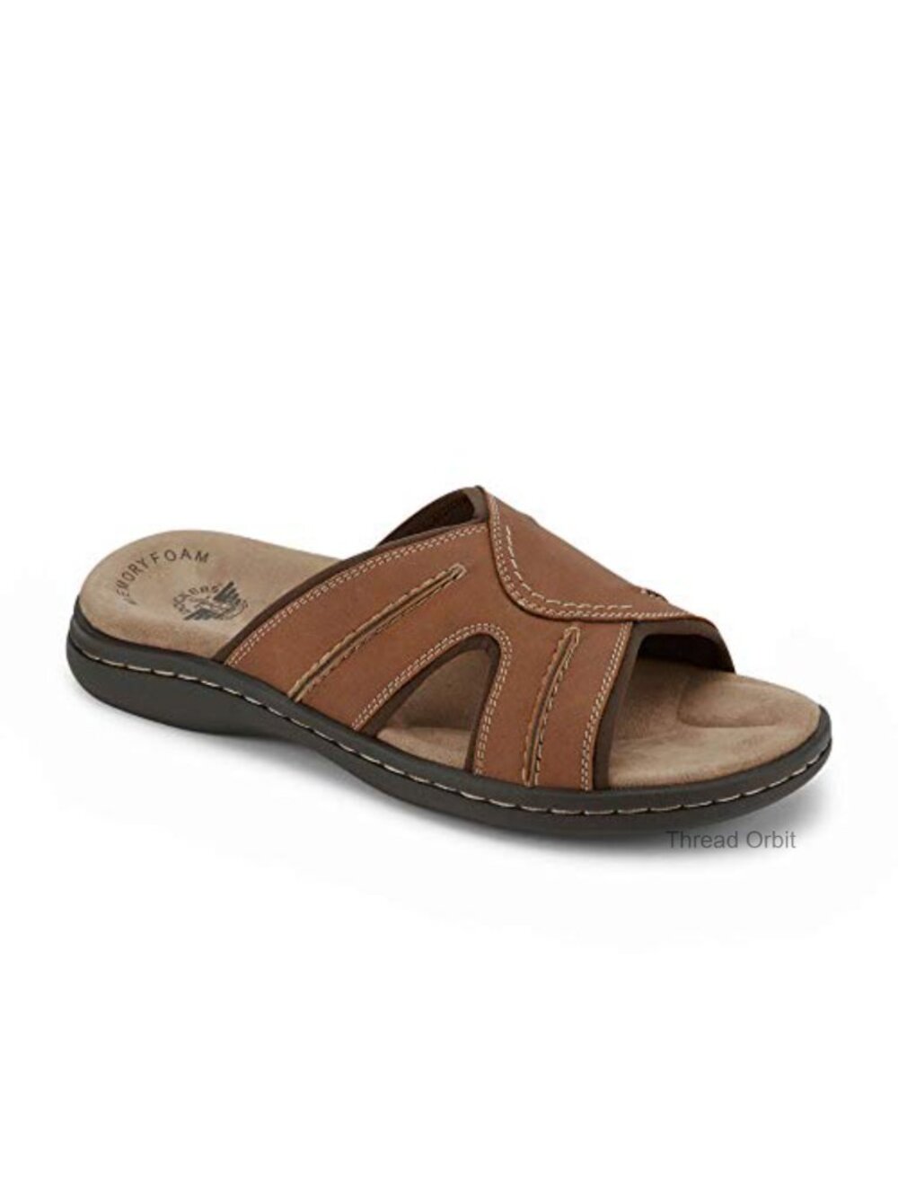 Dockers Men's Slide Sandals Memory Foam Fusion Footbed Slip-On Casual